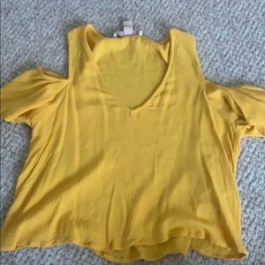 flowy crop shirt